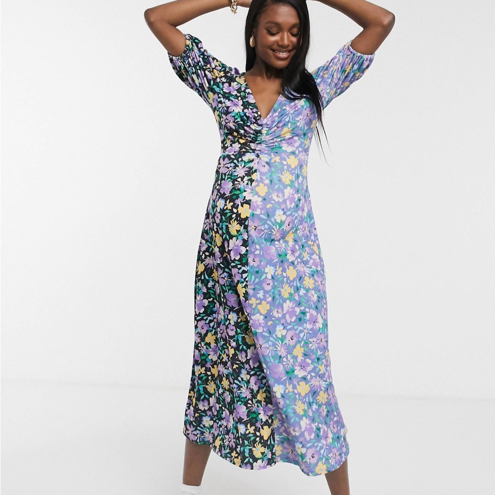 ASOS Maternity floral midi dress